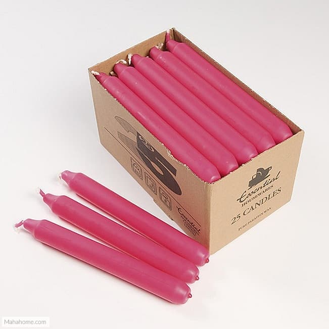 CANDLES BOX 25 PINK