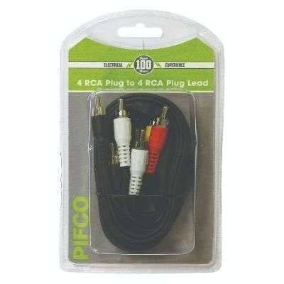 4RCA - 4RCA AUDIO LEAD 2M 100/CT