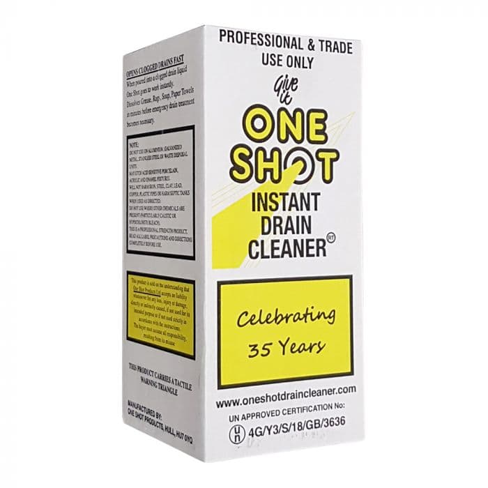 One Shot Drain Cleaner 1Ltr( MUST BE SOLD TO PROFESSIONAL/TRADE NOT GENERAL PUBLIC)