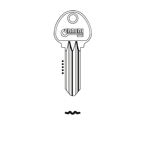 Ingersol Key Blank Pk10