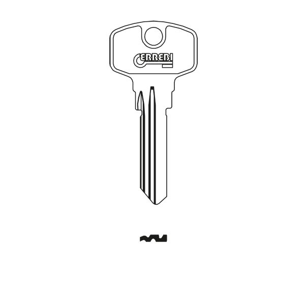 Orion Yale 6 Pin Key BlankPk10