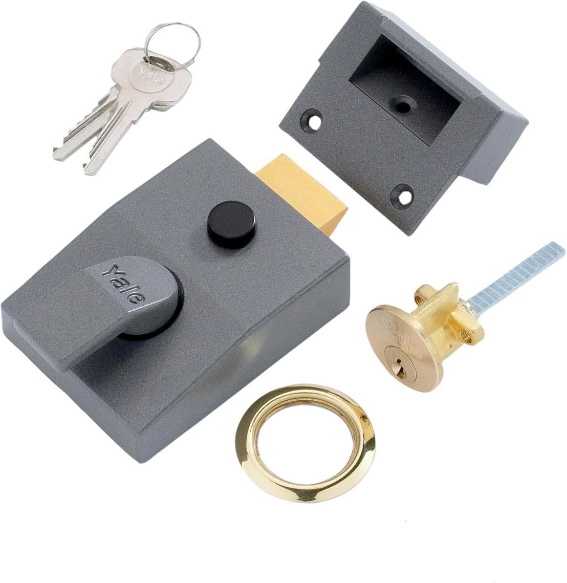 Yale P89 Standard Nightlatch 60mm Pb
(P-89-DMG-PB-60)
