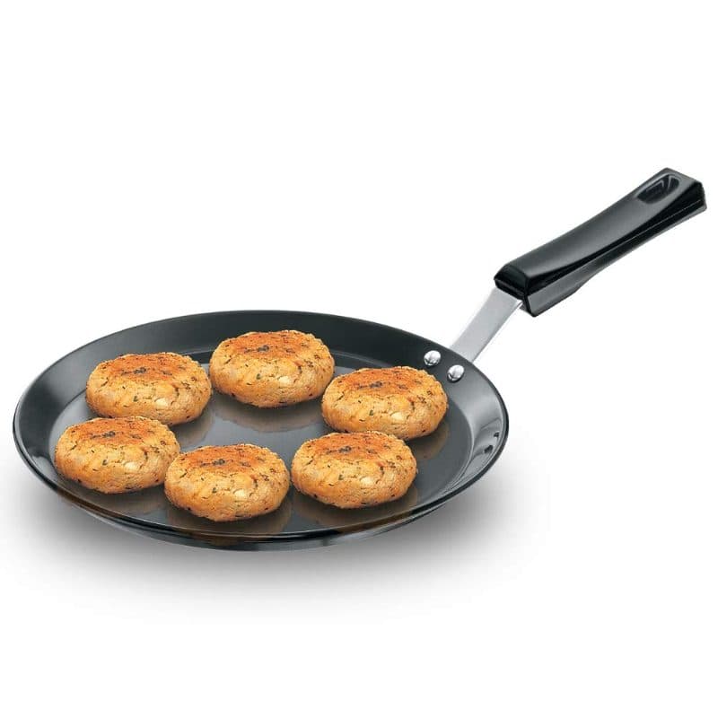 Futura Griddle Flat Tava With Plastic Handle 26cm