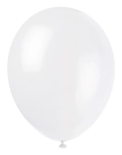 Unique Party 50 12" Linen White Prem Blln