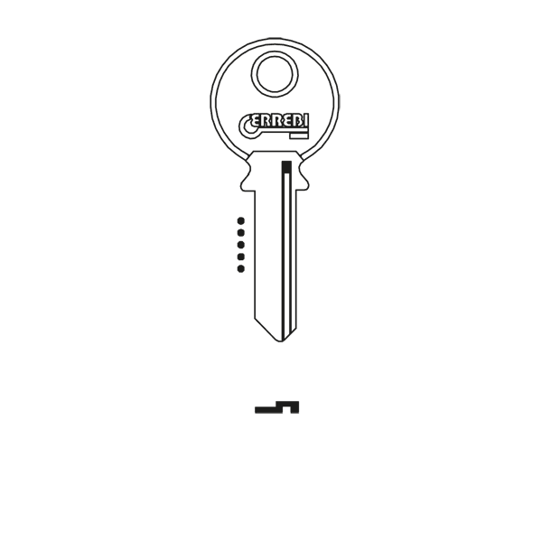 Orion Cylinder Key Blank Pk10 (TRC41L)