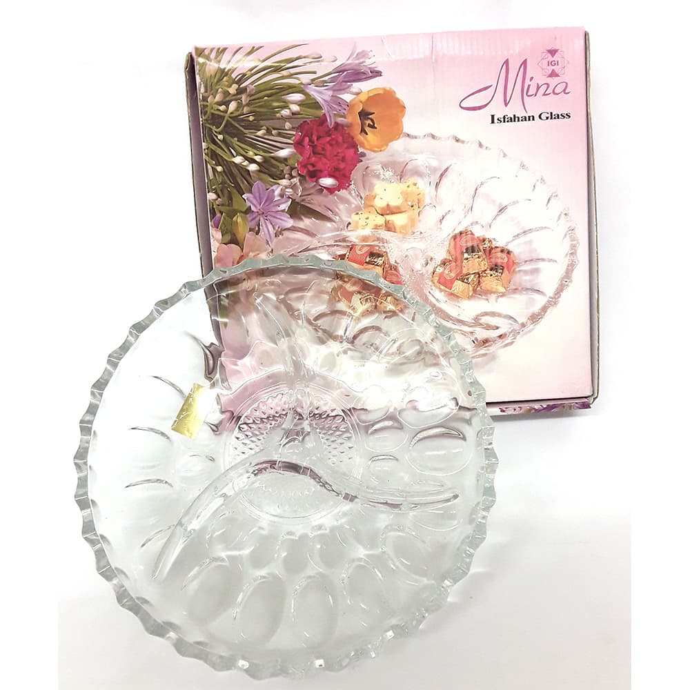 SOV Mina 3 Comp. Glass Dish