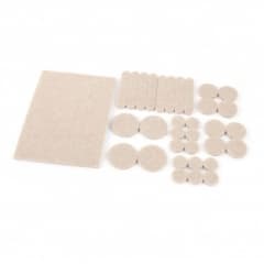 Felt Pads - Asst. Pads 33 piece