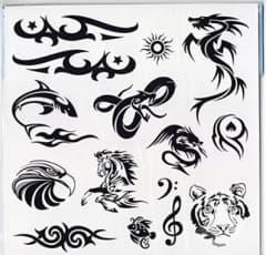 Act-Tattoo Transfer Stickers