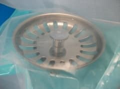 Basket Sink Strainer Plug Stainless Steel