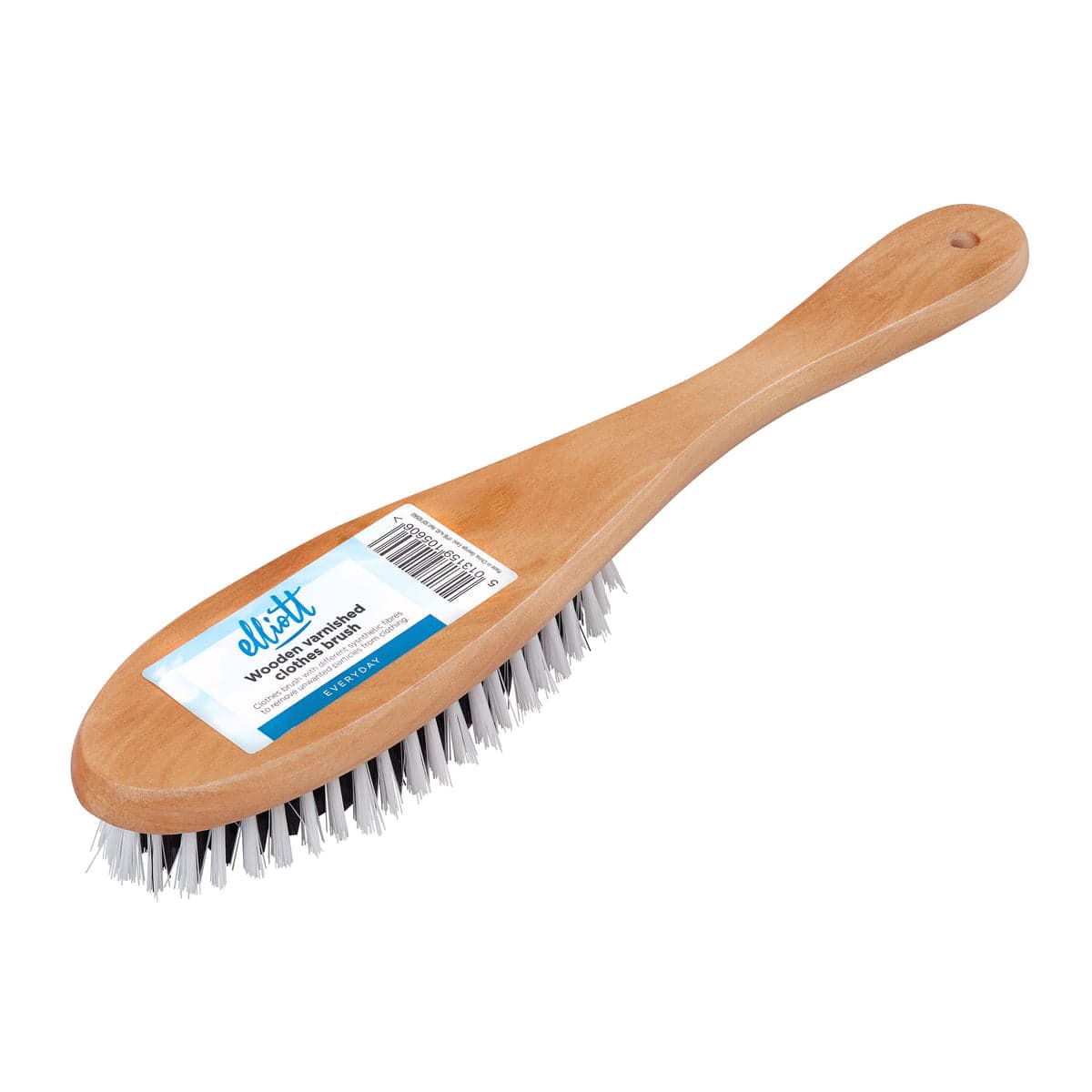 Elliots Wooden Basic Varnished Clothes Brush