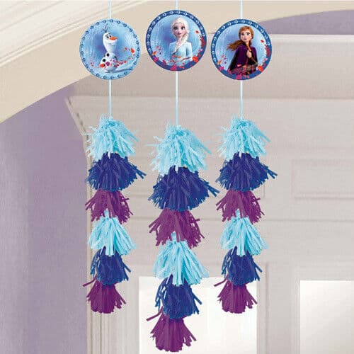 Unique Party 3 Frozen Dangling Cutouts