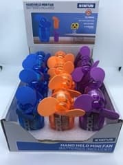 STATUS 2.5" Hand Held Mini Fan With Batteries