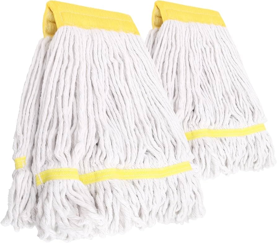 ZM Star Wash 2pk Cotton Synthetic Mop Mixed