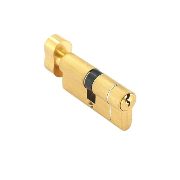 Securit Anti-snap Thumb Cyl Brass 35x35mm
