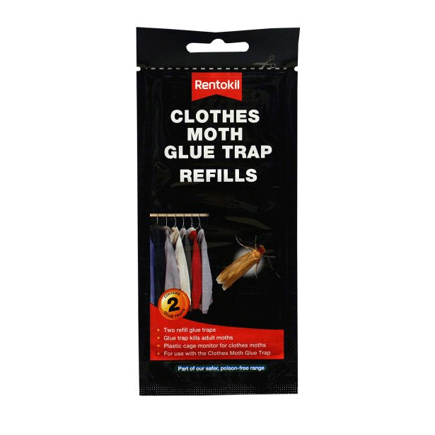 Rentokil Clothes Moth Glue Trap Refills