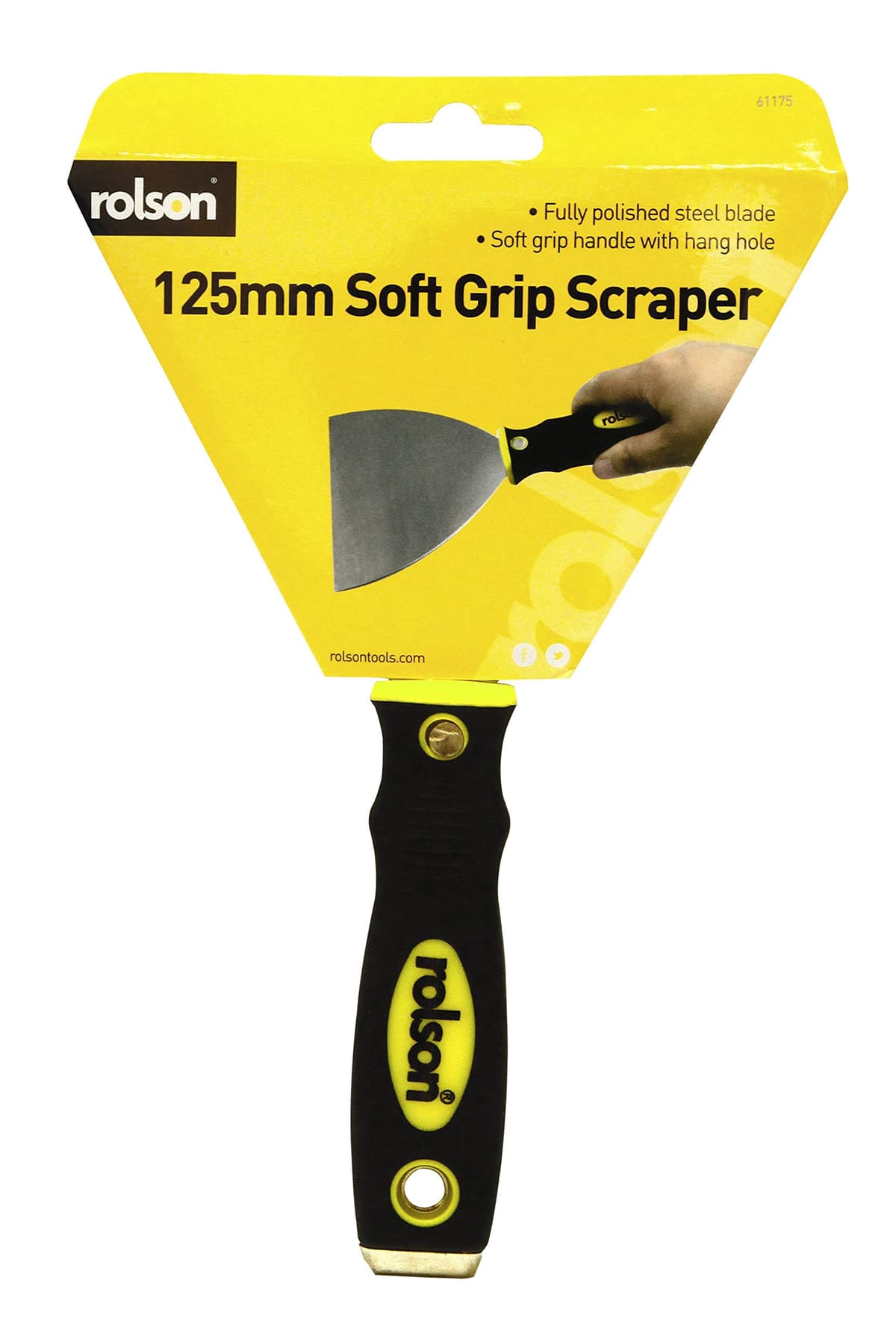 Rolson 125mm Paint Scraper 61175