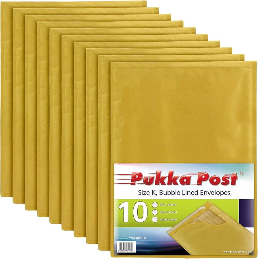 Pukka Gold Bubble Envelopes Pk10 225x140