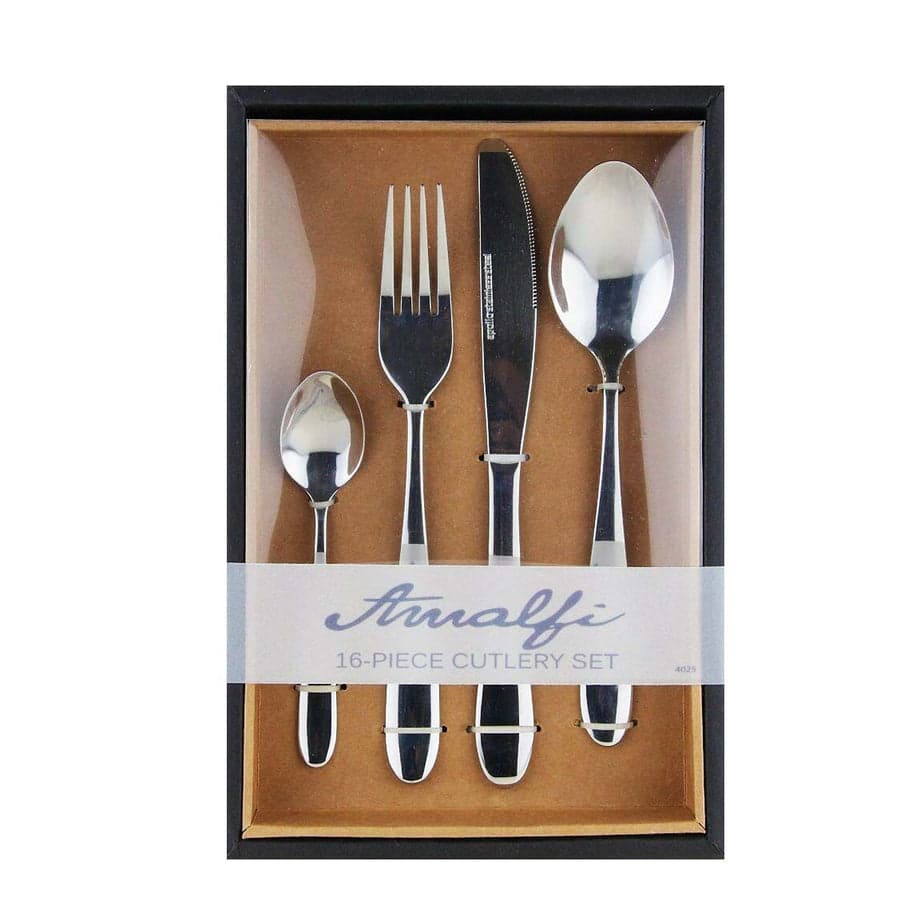 Apollo Stainless Steel Cutlery Set 16pc Amalfi