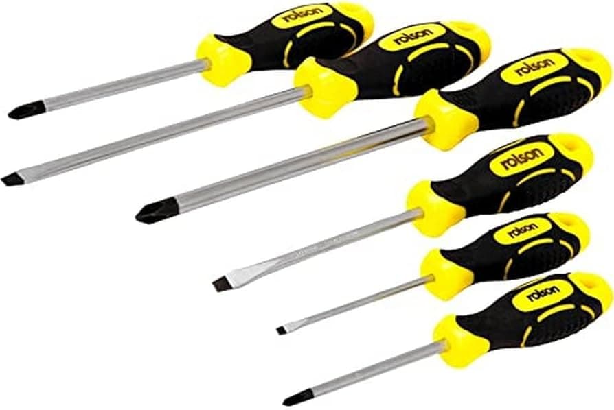 Rolson 6pc Screwdriver Set 28573