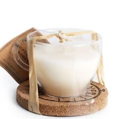 Sifcon 8x5 Wax Filled Glass Cup & Coaster