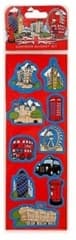 Cartoon London Magnet Set
