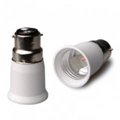 DA E27 B22 White Adaptoe