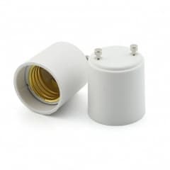 DA GU24 (2Pin) E27 White Adaptor