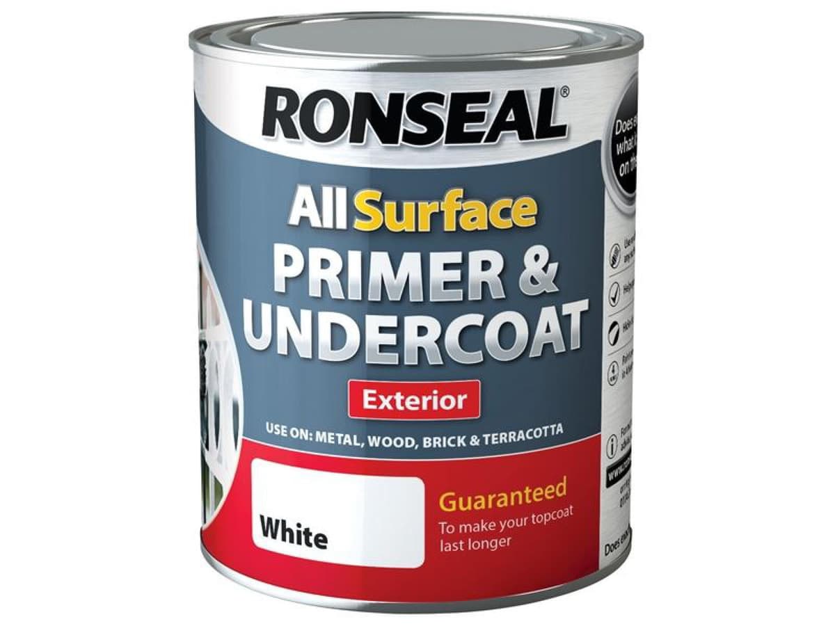 Ronseal All Surface Primer & Undercoat White 750ml