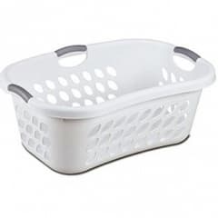 Hip Laundry Basket White
