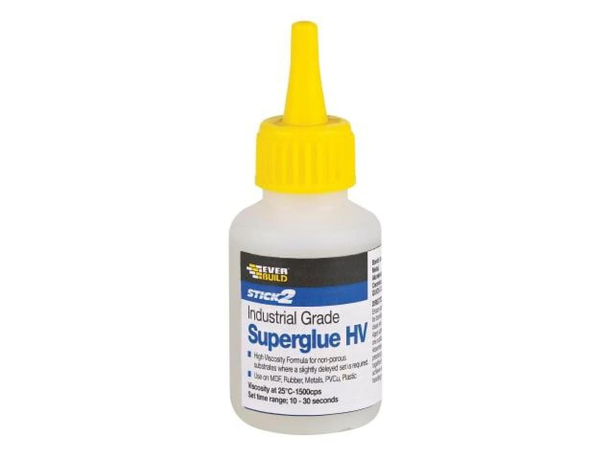 Everbuild Industrial Grade Superglue Hv 20ml