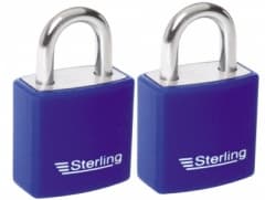 2 x 40mm Aluminium Padlock