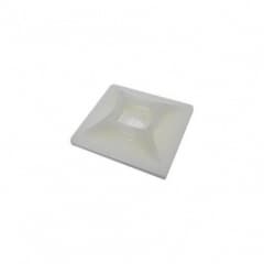 Star Pack CABLE TIE MOUNT WHITE S/ADH (MAX. TIE 2.6mm)(72708)