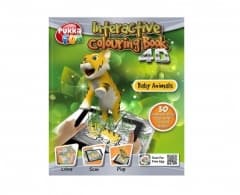 Pukka Fun Interactive Colouring Book Baby Animals
