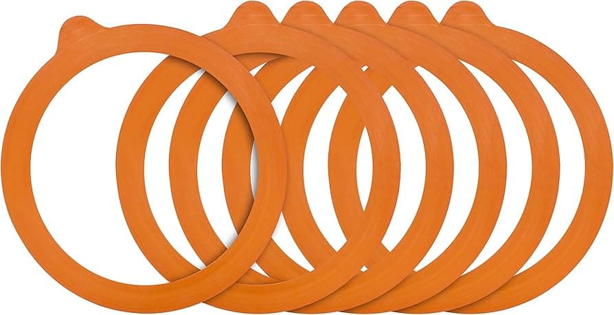 Rayware Kilner Pack Of 6 Rubber Seals 3lt