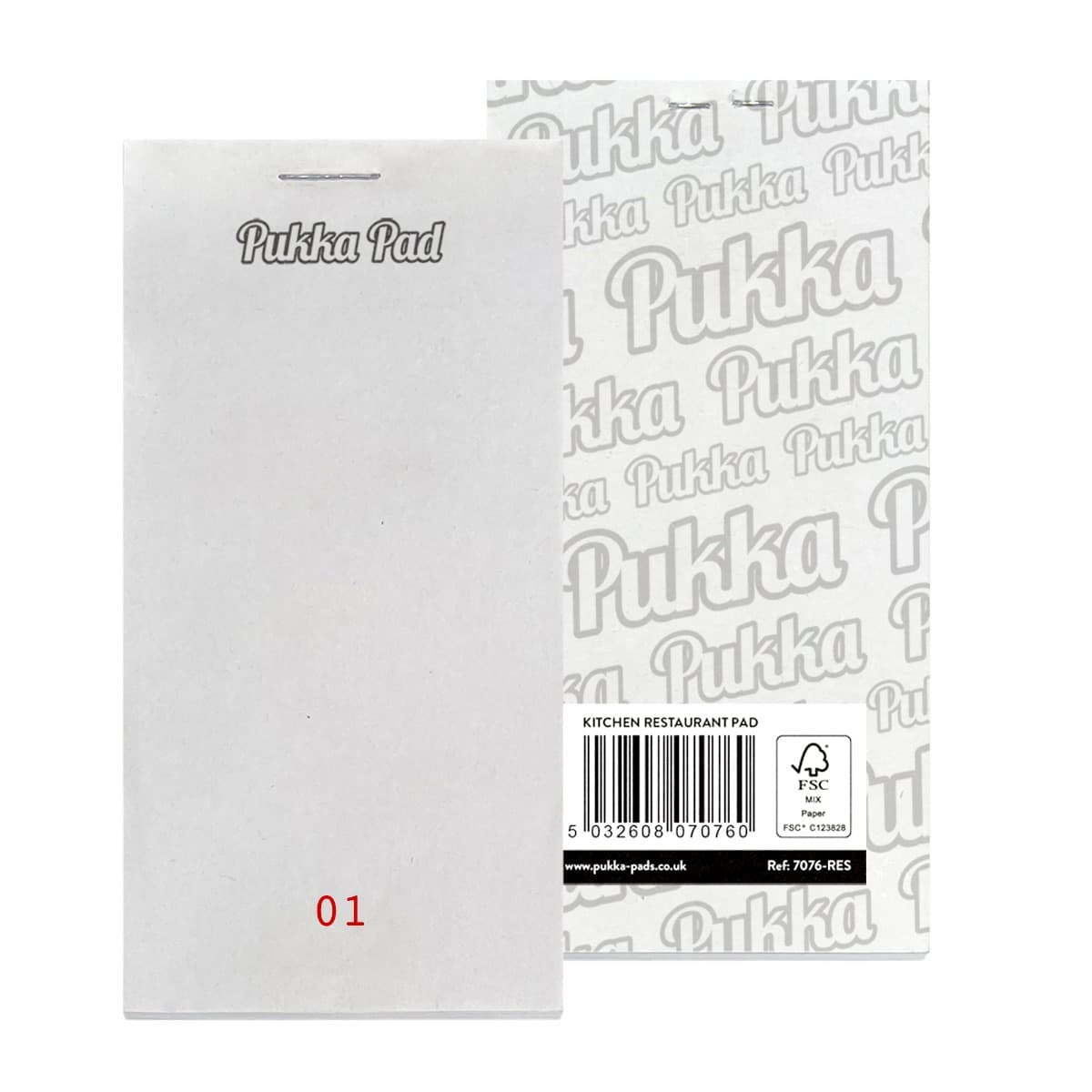 Pukka-Pads Restaurant Pad 100 sheets 3 Pack (RPU2100) - SINGLE PRICE XXXX