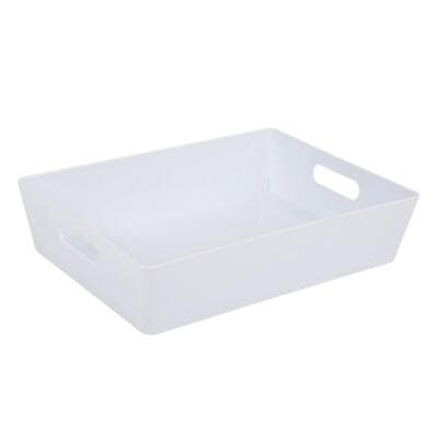 WHAM Studio Basket 35x26x6cm Rectangular 5.01 Ice White