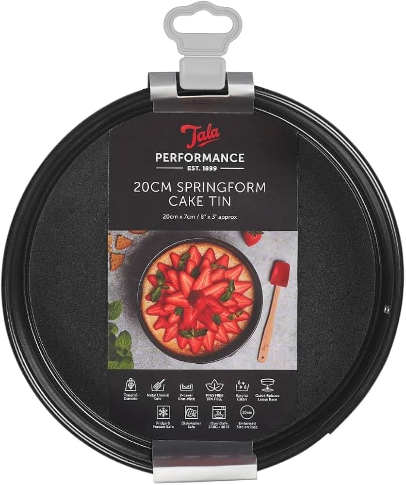 Tala Performance 20cm springform cake tin