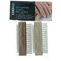 Chef Aid plastic nail brush Pack of 2