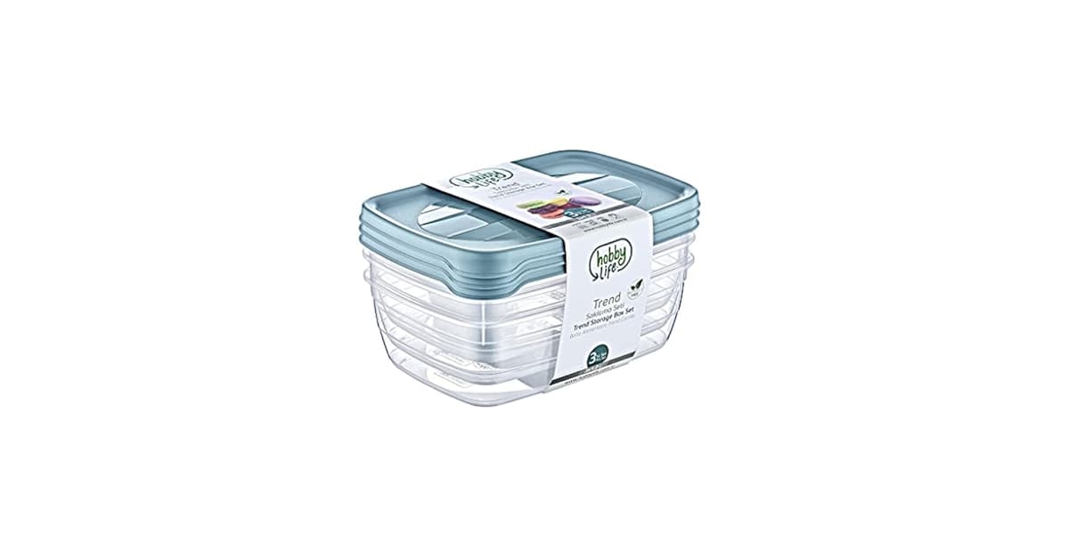 HOBBY RECT AIRTIGHT FOOD SAVER 4.3 LT