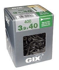 Spax Plasterboard Onto Wood Drywall - Retail Packs GIX B DRYWALL 3.9X40 Pk400