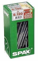 Spax Washer-head T-star Timber Construction - Wirox - Retail Packs W-HEAD WIROX 6.0X120 Pk24