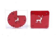 Sifcon 10x10 S/4 Reindeer Coasters