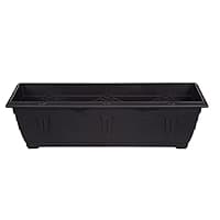 Whitefurze 26cm Rnd Venetian Pl+lgs Black