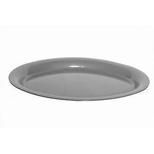 Whitefurze 53cm Oval Platter-silver