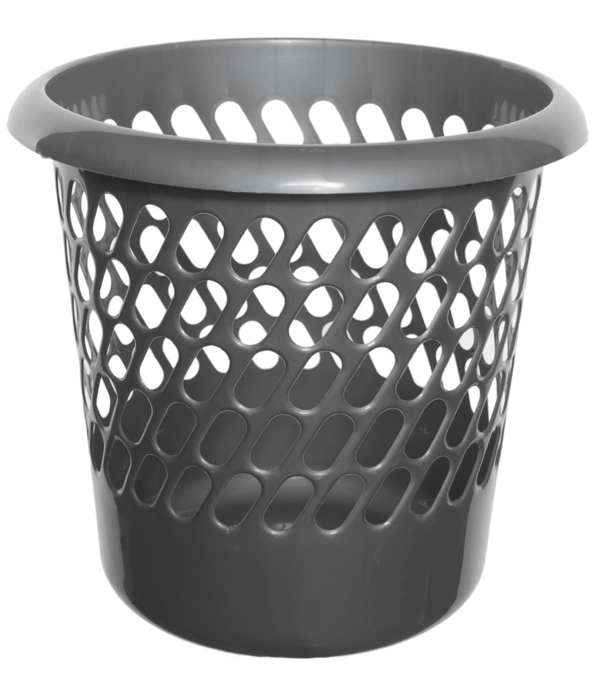 Whitefurze Waste Paper Basket Silver