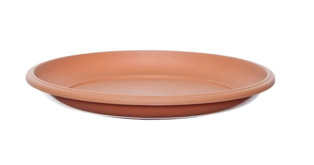 Whitefurze 48cm Milano Saucer Terracotta