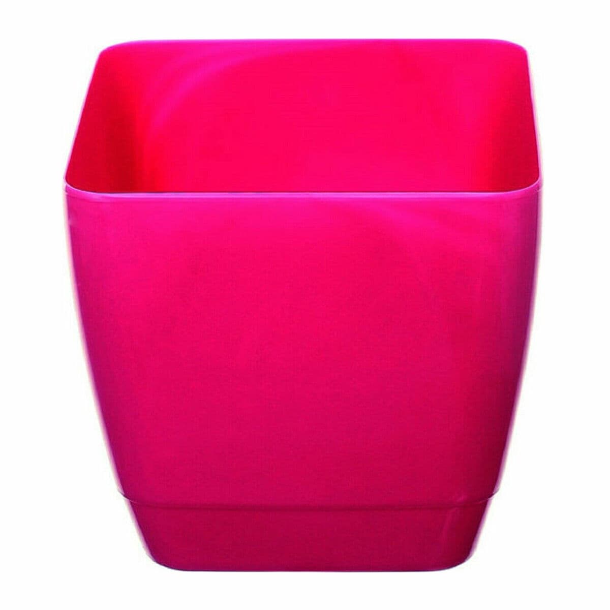 Whitefurze 20cm Square Indoor Pot Cover Fuchsia