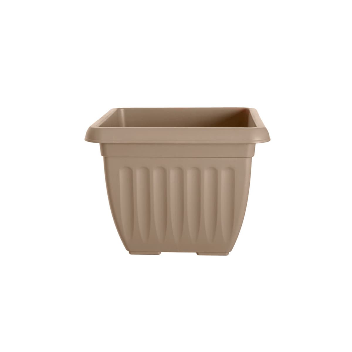 Whitefurze 30cm Square Athens Planter Taupe