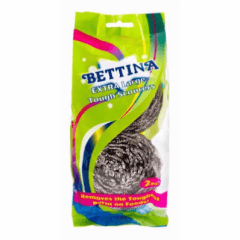 Bettina 2pc Extra Tough Stainless Steel Spiral Scourers
