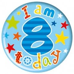 SE Age 8 Boy Jumbo Badges